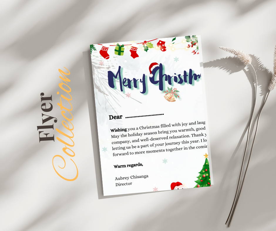 Etan Healthcare Christmas Flyer