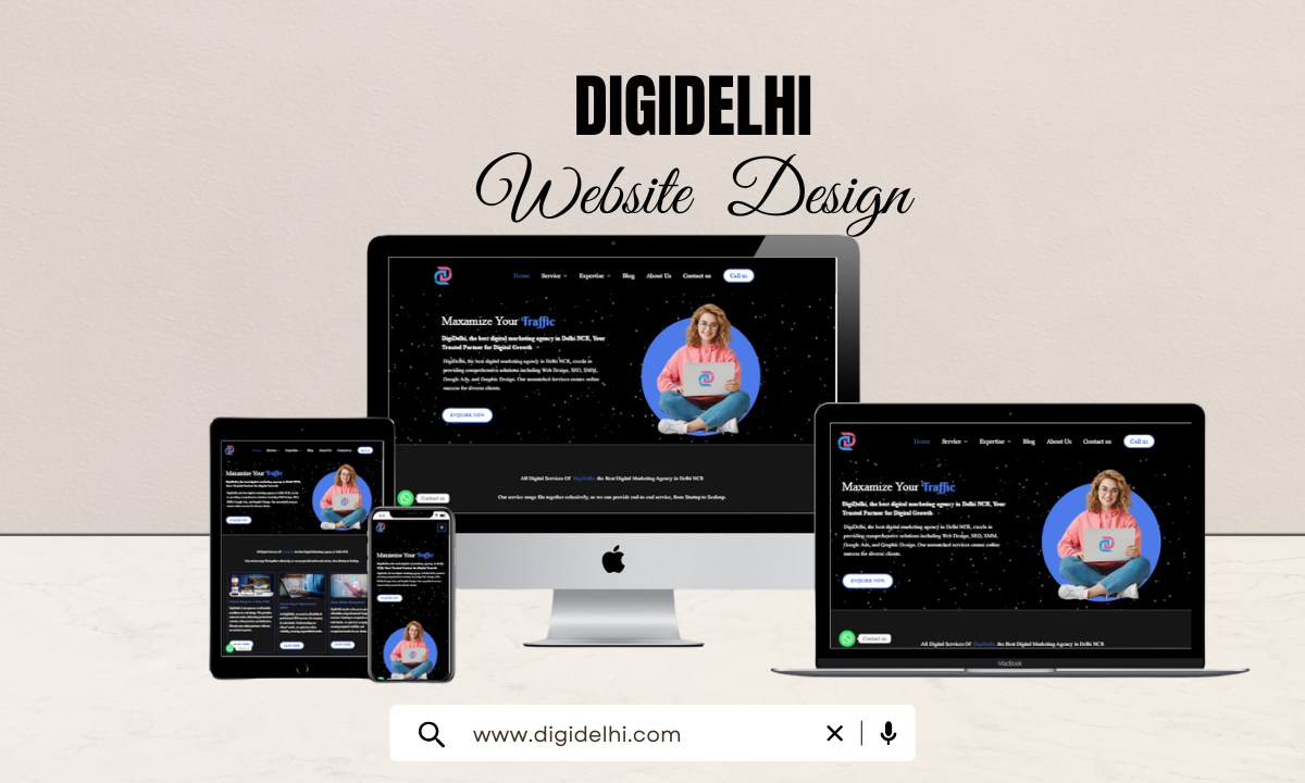 DigiDelhi Website Design