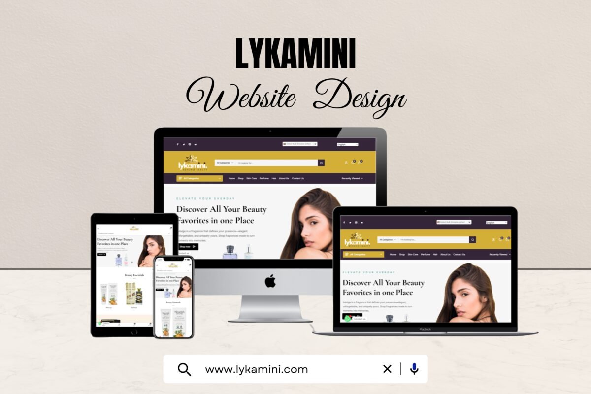 Lykamini Website Design
