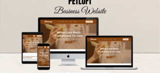 Petlounge Website Design
