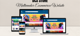 DCS Store Multiuser E-commerce Website Design