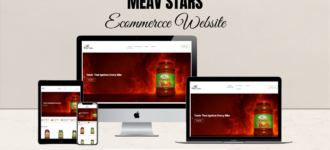 Meav Stars B2B Website Design